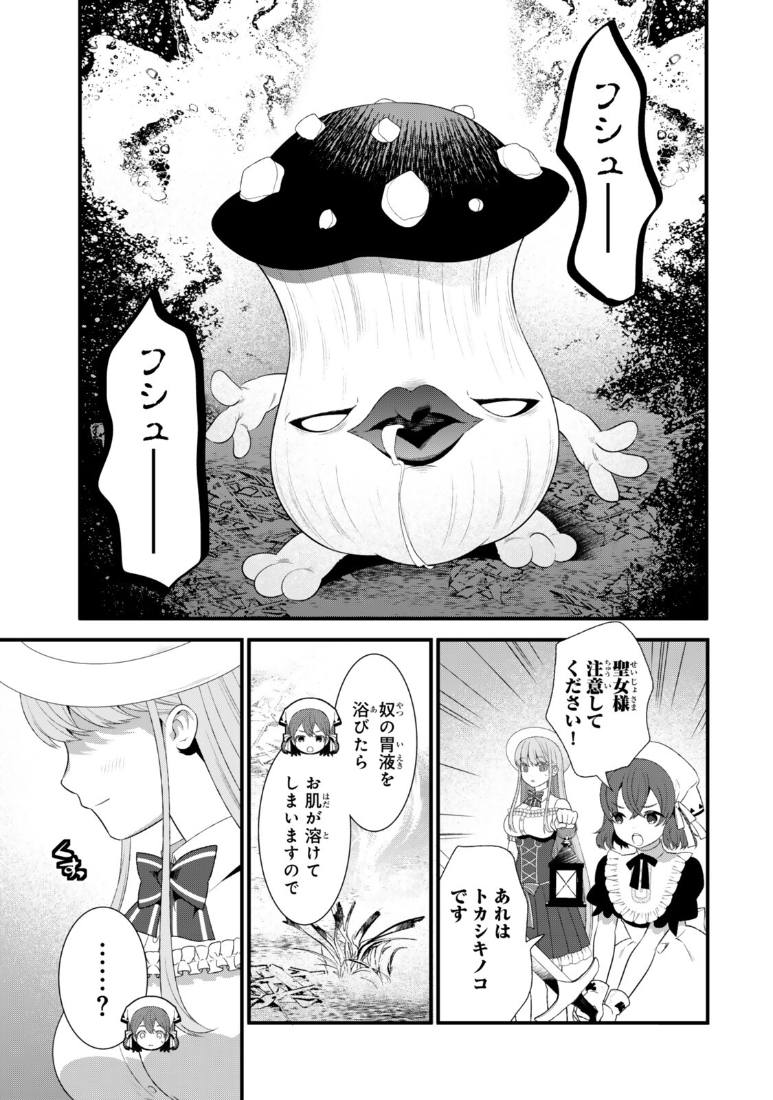 WATASHI NO MAHOU WA ZETTAI NI ATARUN DESU ~SLOW LIFE WO MAMORU TAME NI MAHOU WO UCHITSUZUKETEITARA, ITSUNOMANIKA MORI NO SEIJO NI NATTEIMASHITA~ RAW Chap 9.1 - Pic 3