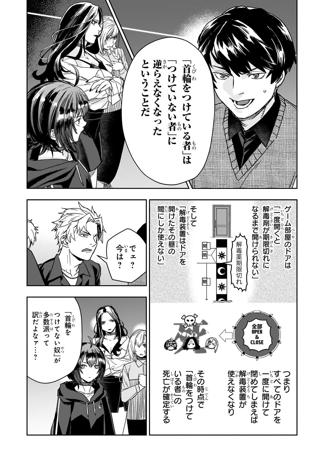 ZUNOU TO INOU NI KINNIKU DE SHOURI SURU DEATH GAME ~ZUNOUSEN NI MAIORITA SAIKYOU NO BAKA~ Chap 7.2 - Pic 8