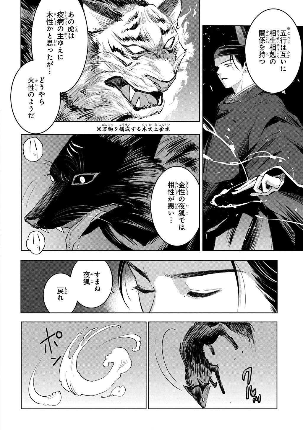 INOU NO HIME WA KOUKYUU NO AYAKASHI WO HARAU - HEIAN ONMYOU KITAN Chap 10 - Pic 16